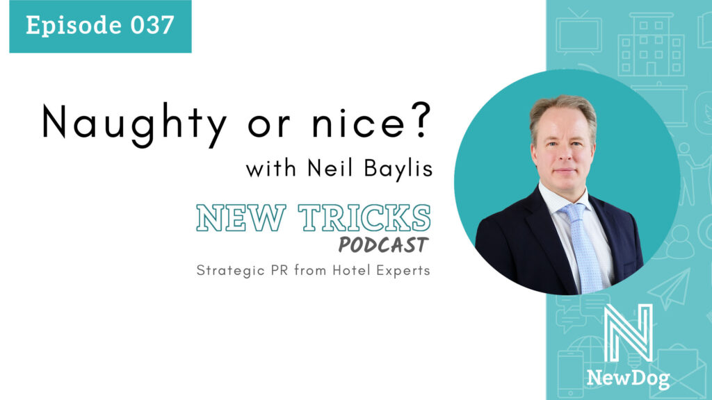 ep37 banner - new tricks podcast by new dog pr